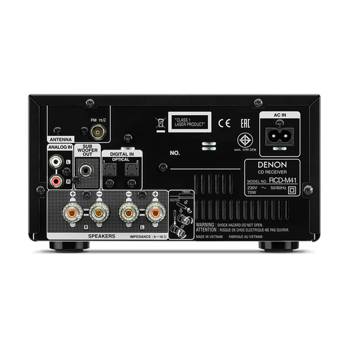Audio system DENON D-M41