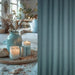 Dense TURQUOISE CURTAIN 150X270 CM - Пердета<<<Корнизи щори и пердета<<<Мебели и интериор<<<Praktiker
