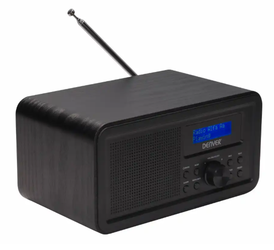 Denver DAB-30B AM/FM radio, black