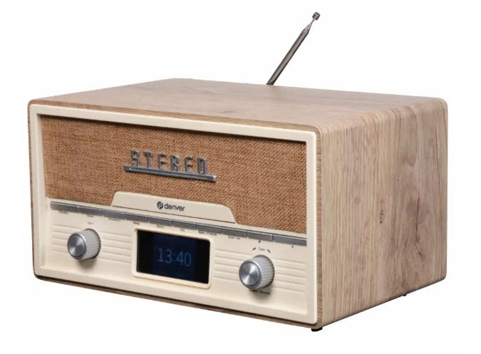 Denver MDA-525 Radio Light Brown