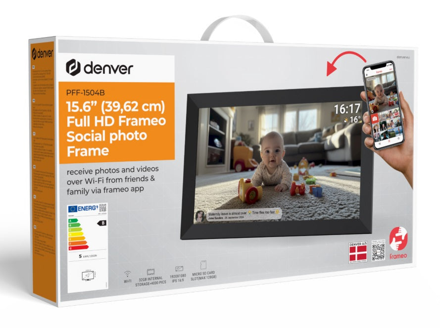 Denver photo frame PFF-1504B black
