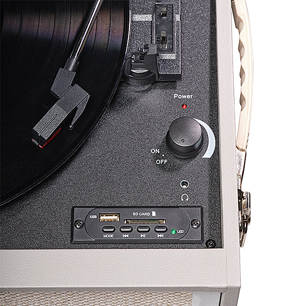 Denver Retro Turntable with Bluetooth, Radio. and USB VPR-250