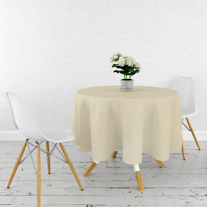 TABLE COVER DEON BEIGE F140 CM