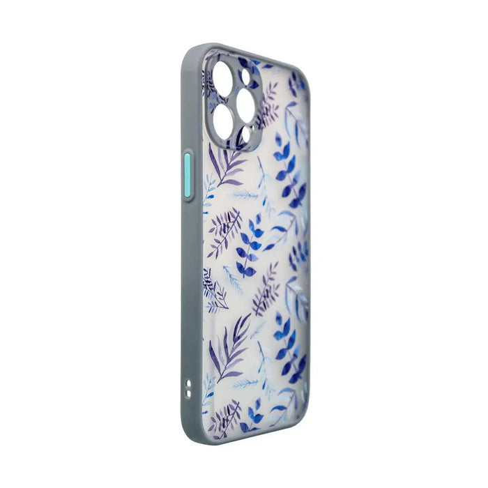 Design Case Cover for Samsung Galaxy A12 5G Flower Cover Dark Blue - Cell phone cases and covers<<<HurtelXML