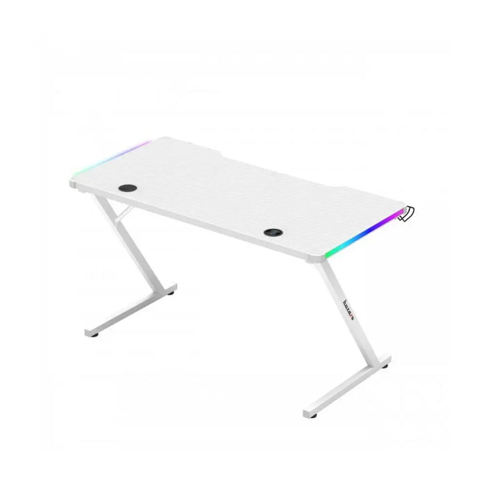 Desk Gaming Huzaro HZ-Hero 2.5 White RGB White 120 x 75 x 60 cm - Аксесоари за Игри<<<Компютър Игри<<<Компютри|