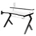 Desk Gaming Huzaro HZ-Hero 5.0 White White Black Carbon fibre 120 x 60 cm - Аксесоари за Игри<<<Компютър