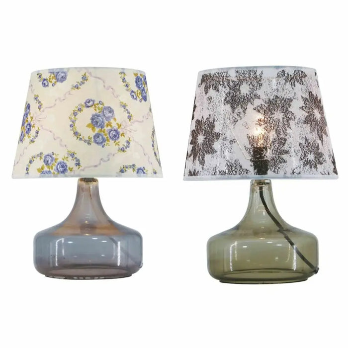 Desk lamp DKD Home Decor 28 x 28 x 40,5 cm Crystal Multicolour 220 V 50 W (2 Units) - Декорация и Осветление<<<Дом