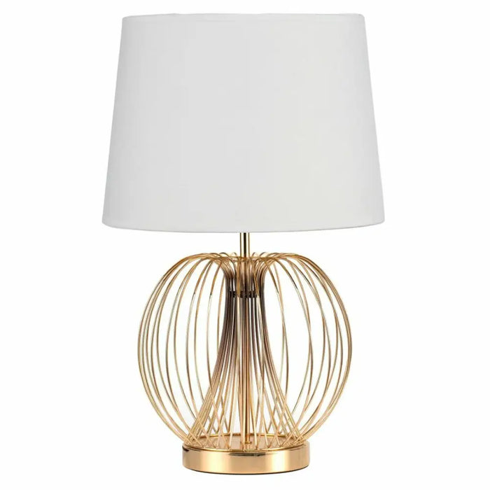Desk lamp DKD Home Decor 32.5 x 32.5 x 52 cm Metal White 220 V 50 W (2 Units) - Декорация и Осветление<<<Дом