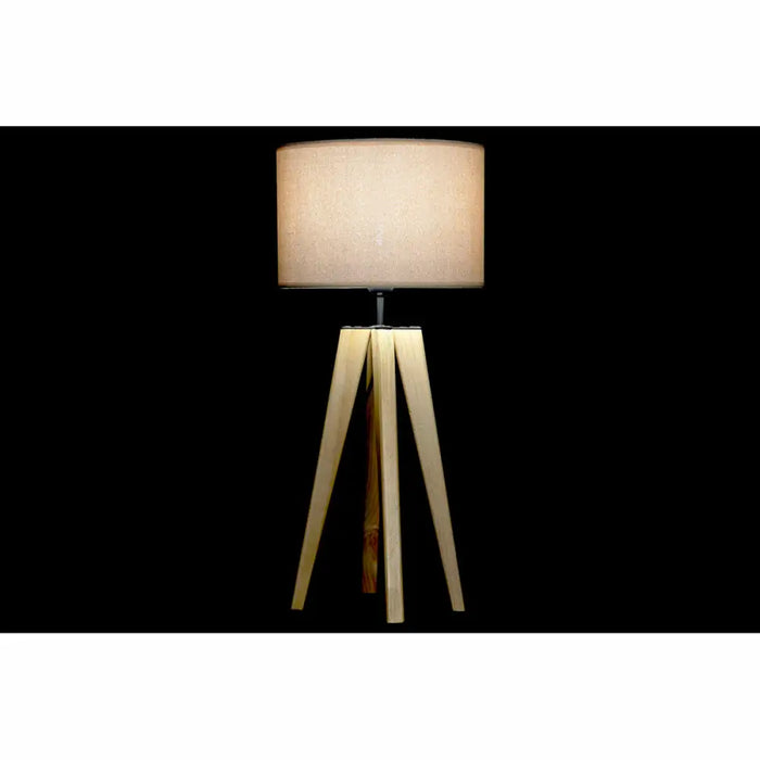 Desk lamp DKD Home Decor Beige Wood Brown 220 V 50 W 30 x 30 x 69 cm - Декорация и Осветление<<<Дом
