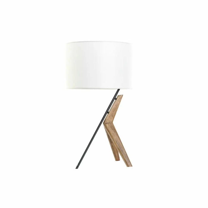 Desk lamp DKD Home Decor Black Metal Brown White Oak 220 V 50 W 35 x 35 x 54 cm - Декорация и Осветление<<<Дом