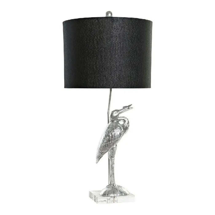 Desk lamp DKD Home Decor Black Silver Polyester Acrylic Resin 220 V 60 W (33 x 33 x 74 cm) - Декорация и