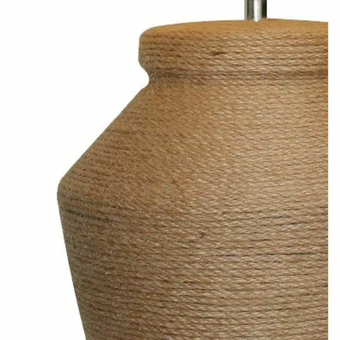 Desk lamp DKD Home Decor Brown Beige Rope Dolomite 25 W 50 W 220 V 38 x 38 x 59 cm 38 x 38 x 60 cm - Декорация и