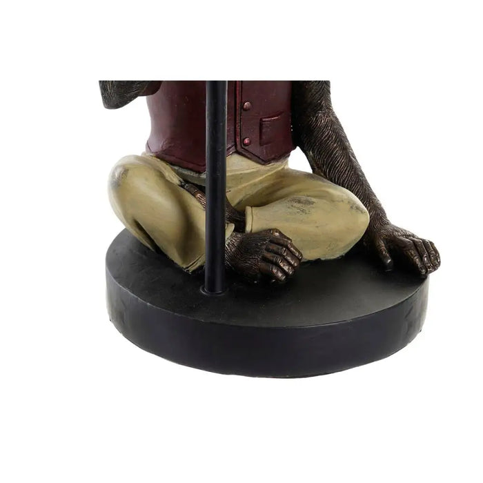 Desk lamp DKD Home Decor Brown Multicolour Colonial 220 V 50 W Monkey (27 x 25 x 44,5 cm) - Декорация и