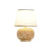 Desk lamp DKD Home Decor Brown Natural Bamboo 50 W 220 V 24 x 24 x 34 cm - Декорация и Осветление<<<Дом