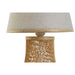 Desk lamp DKD Home Decor Brown Natural Bamboo 50 W 220 V 24 x 24 x 37 cm - Декорация и Осветление<<<Дом