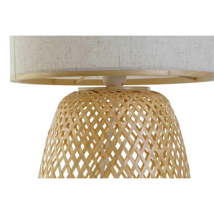 Desk lamp DKD Home Decor Brown Natural Bamboo 50 W 220 V 32 x 32 x 49 cm - Декорация и Осветление<<<Дом