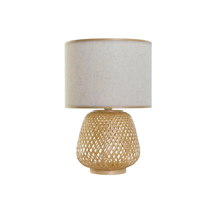 Desk lamp DKD Home Decor Brown Natural Bamboo 50 W 220 V 32 x 32 x 49 cm - Декорация и Осветление<<<Дом