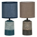 Desk lamp DKD Home Decor Ceramic Stoneware 50 W (15 x 15 x 32 cm) (2 Units) - Декорация и Осветление<<<Дом