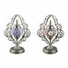Desk lamp DKD Home Decor Crystal Mosaic Metal Multicolour Arab (20 x 15 x 42 cm) (2 Units) - Декорация и
