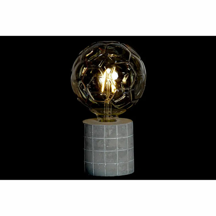 Desk lamp DKD Home Decor White Grey Golden Cement 12 x 12 x 22 cm (2 Units) - Декорация и Осветление<<<Дом
