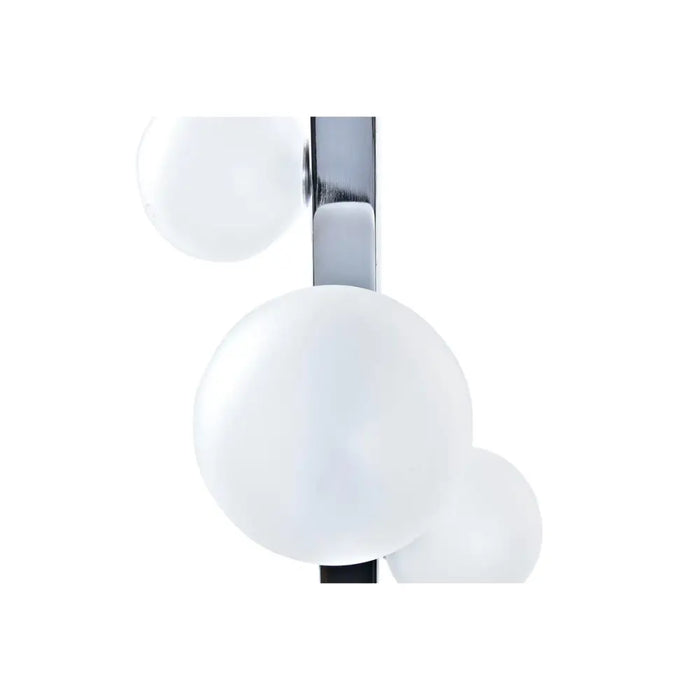 Desk lamp DKD Home Decor White Silver Crystal Marble 220 V 15 x 15 x 68 cm - Декорация и Осветление<<<Дом