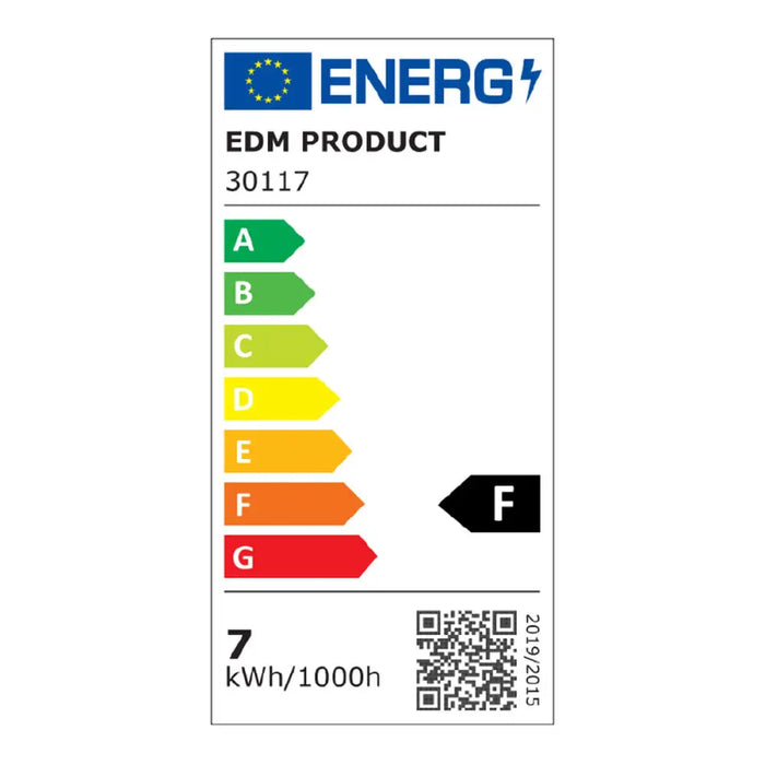 Desk lamp EDM 30117 Black polypropylene 7 W 400 lm 9 x 13 x 33 cm Flexo/Desk lamp - Декорация и Осветление<<<Дом