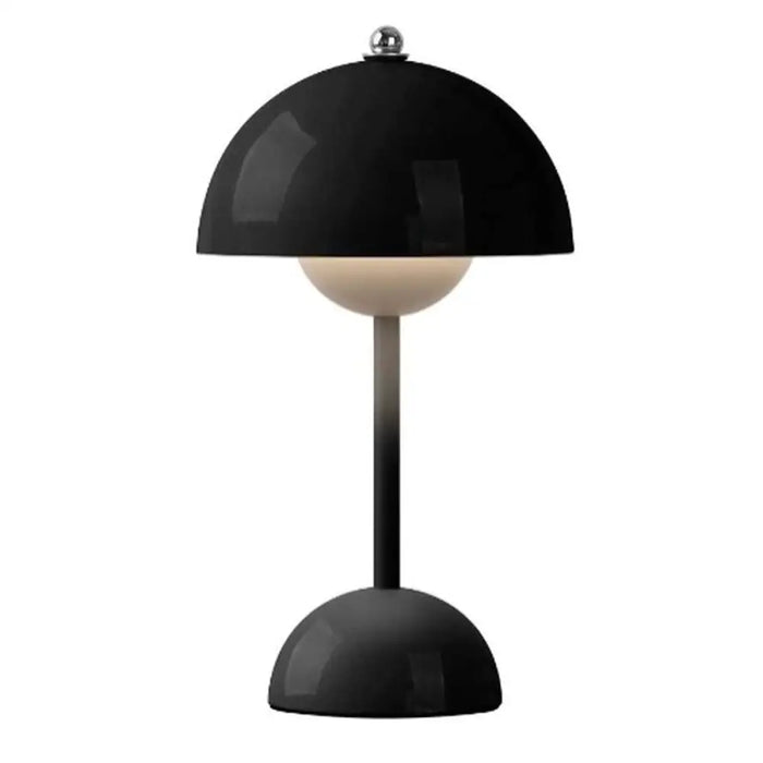 Desk lamp Gift Decor Black 1,5 W Mushroom (4 Units) - Декорация и Осветление<<<Дом Градина<<<BigBuy&&&Лампи<<<Декорация
