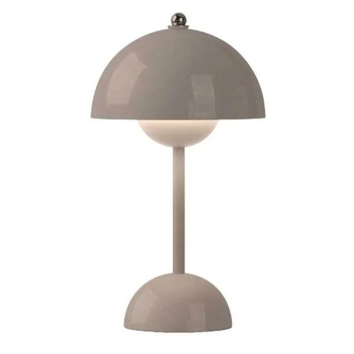 Desk lamp Gift Decor Grey 1,5 W Mushroom (4 Units) - Декорация и Осветление<<<Дом Градина<<<BigBuy&&&Лампи<<<Декорация