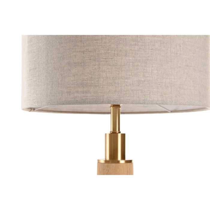 Desk lamp Home ESPRIT Beige Golden 50 W 220 V - Декорация и Осветление<<<Дом Градина<<<BigBuy&&&Лампи<<<Декорация и