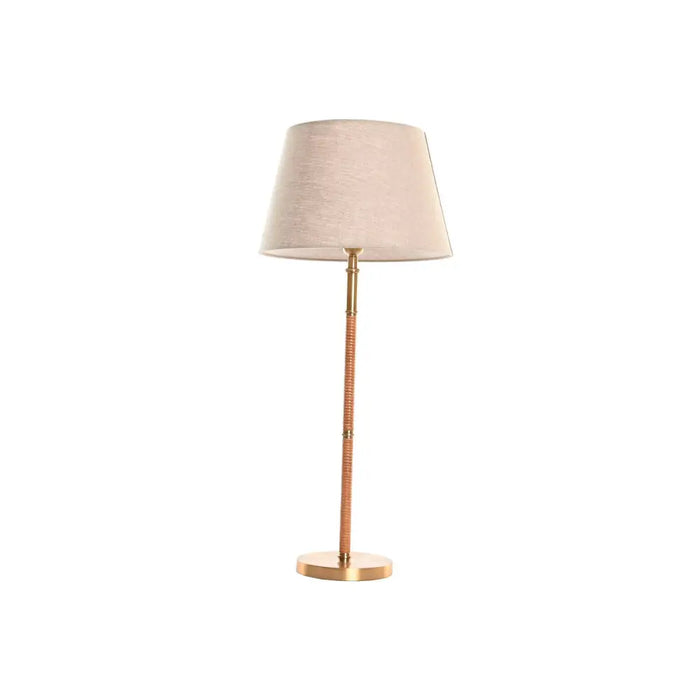 Desk lamp Home ESPRIT Beige Golden Natural 50 W 220 V - Декорация и Осветление<<<Дом