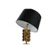 Desk lamp Home ESPRIT Black Golden 50 W 220 V - Декорация и Осветление<<<Дом Градина<<<BigBuy&&&Лампи<<<Декорация и