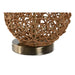 Desk lamp Home ESPRIT Brown Beige Golden Natural 50 W 220 V 33 x 33 x 60 cm - Декорация и Осветление<<<Дом