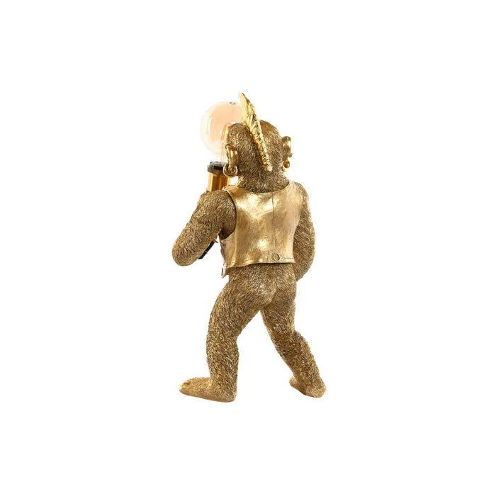 Desk lamp Home ESPRIT Golden Resin 50 W 220 V 25 x 24 x 48 cm (2 Units) - Декорация и Осветление<<<Дом