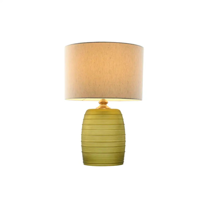 Desk lamp Home ESPRIT Green Beige Golden Crystal 50 W 220 V 38 x 38 x 57 cm - Декорация и Осветление<<<Дом