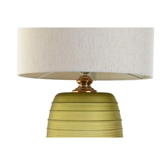 Desk lamp Home ESPRIT Green Beige Golden Crystal 50 W 220 V 38 x 38 x 57 cm - Декорация и Осветление<<<Дом