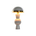 Desk lamp Home ESPRIT Grey Golden - Декорация и Осветление<<<Дом Градина<<<BigBuy&&&Лампи<<<Декорация и
