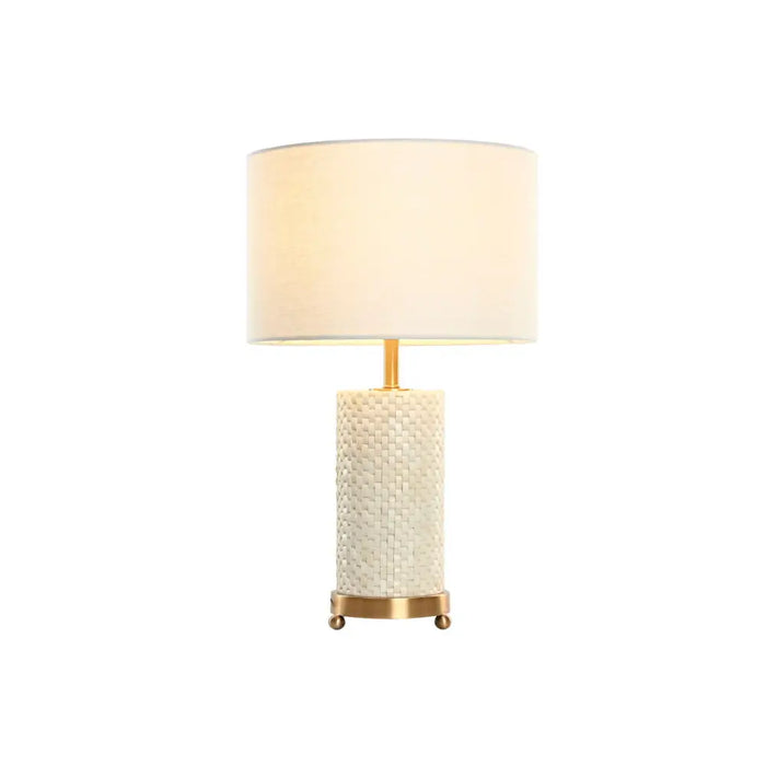 Desk lamp Home ESPRIT White 50 W 220 V - Декорация и Осветление<<<Дом Градина<<<BigBuy&&&Лампи<<<Декорация и