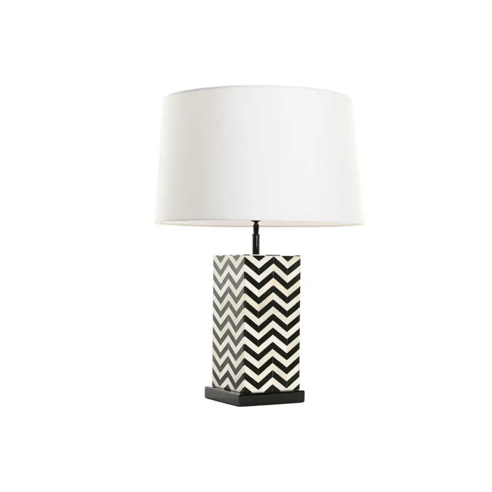 Desk lamp Home ESPRIT White Black 50 W 220 V - Декорация и Осветление<<<Дом Градина<<<BigBuy&&&Лампи<<<Декорация и
