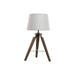 Desk lamp Home ESPRIT White Brown Wood 36 x 36 x 60 cm - Декорация и Осветление<<<Дом