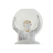 Desk lamp Home ESPRIT White Golden Resin Plastic 220 V 14 x 14 x 32 cm - Декорация и Осветление<<<Дом