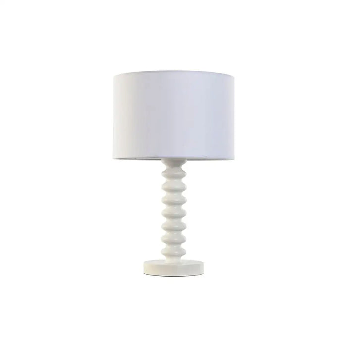 Desk lamp Home ESPRIT White Metal 30 x 30 x 50 cm - Декорация и Осветление<<<Дом Градина<<<BigBuy&&&Лампи<<<Декорация и