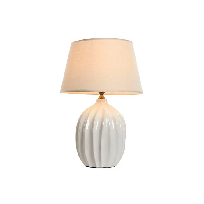 Desk lamp Home ESPRIT White Porcelain 50 W 220 V 40 x 40 x 60 cm - Декорация и Осветление<<<Дом