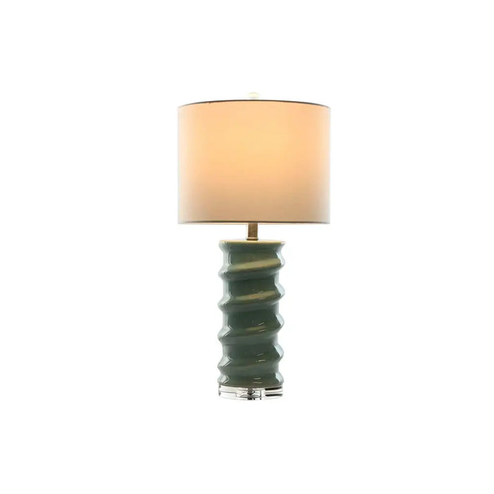 Desk lamp Home ESPRIT White Sky blue 50 W 220 V - Декорация и Осветление<<<Дом Градина<<<BigBuy&&&Лампи<<<Декорация и