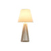 Desk lamp Home ESPRIT White Wood 50 W 220 V 30 x 30 x 61 cm - Декорация и Осветление<<<Дом