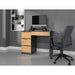 Desk MIJAS LEFT 98x51x76 cm Anthracite/Artisan - Traditional desksBIR-TRA<<<DesksBIR<<<ActionPL