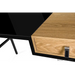Desk with drawer Unique LESTE 120 x 60 cm black/oak - Modern desksBIR-NOW<<<DesksBIR<<<ActionPL