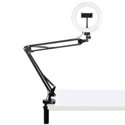 Desktop arm stand Puluz with 20cm LED Vlogging Ring PKT3089B - Ring lights<<<Photo studio<<<Photo