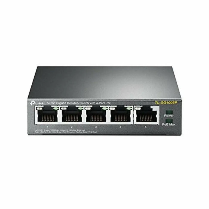 Desktop Switch TP-Link TL-SG1005P LAN PoE Grey - Компютър Мрежи и компоненти<<<Компютри|