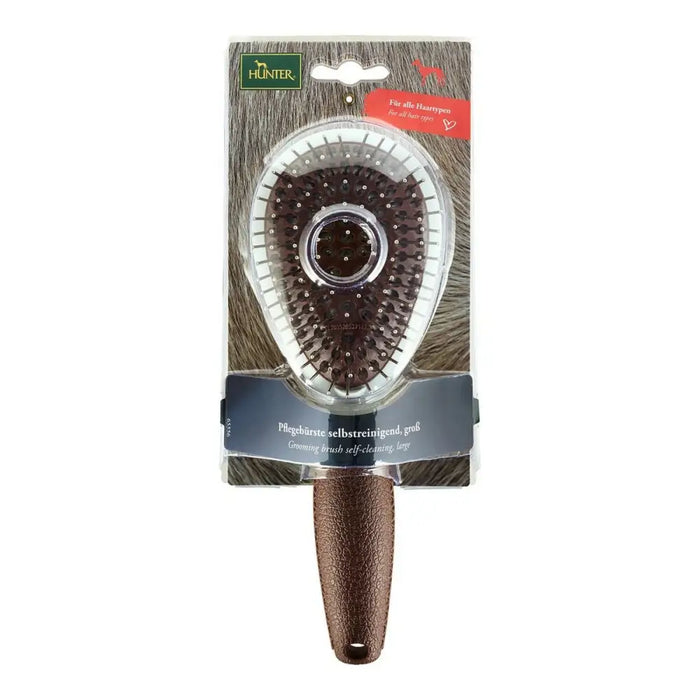 Detangling Hairbrush Hunter Self-cleaning - Домашни Животни<<<Дом Градина<<<BigBuy&&&Здраве и хигиена<<<Домашни