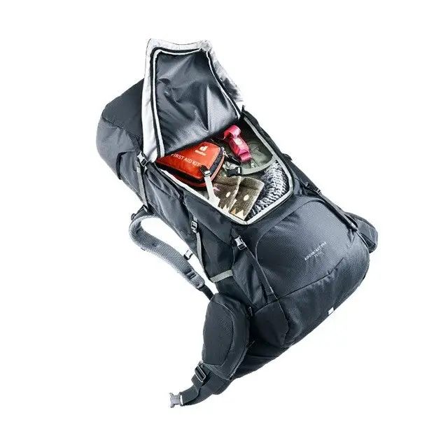 Deuter Aircontact Pro 75 + 10 Hiking backpack Black - Bags backpacks organizersSUR-TPO<<<SurvivalSUR<<<ActionPL